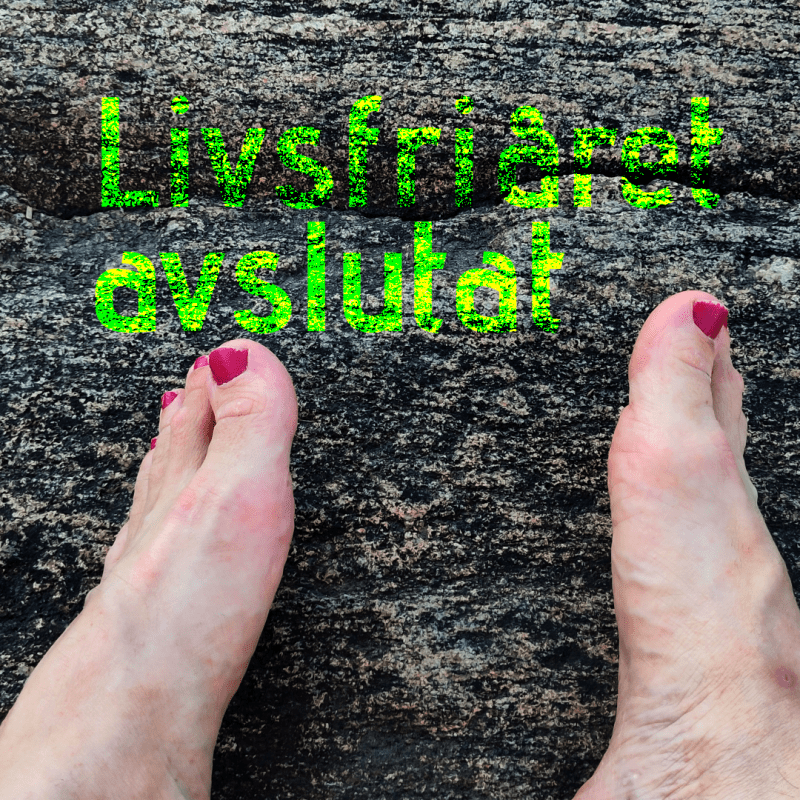 Livsfriåret avslutat